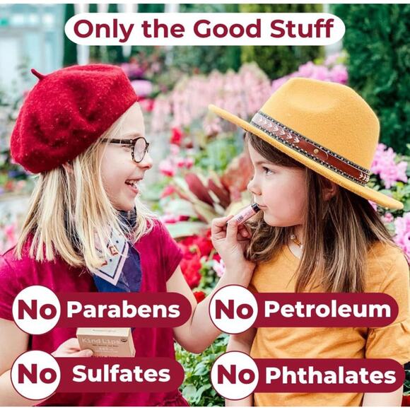 Lot Of 12 Kind Lips Chapstick Lip Balm Natural First Kiss Gluten Free Organic - Picture 9 of 9